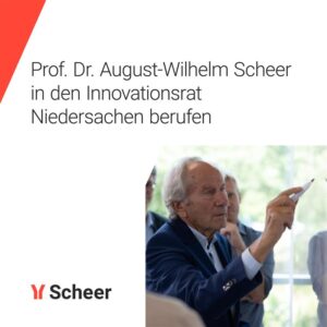Prof. Scheer Innovationsrat Niedersachsen
