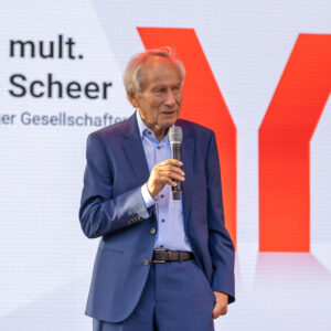 Prof. Dr.August-Wilhelm Scheer bei seiner Geburtstagfeier
