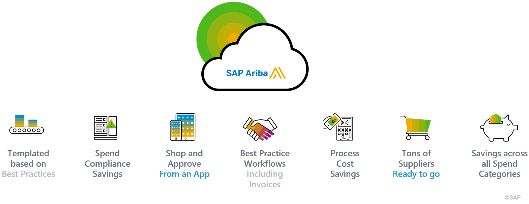 Darstellung des SAP Ariba Einkauf