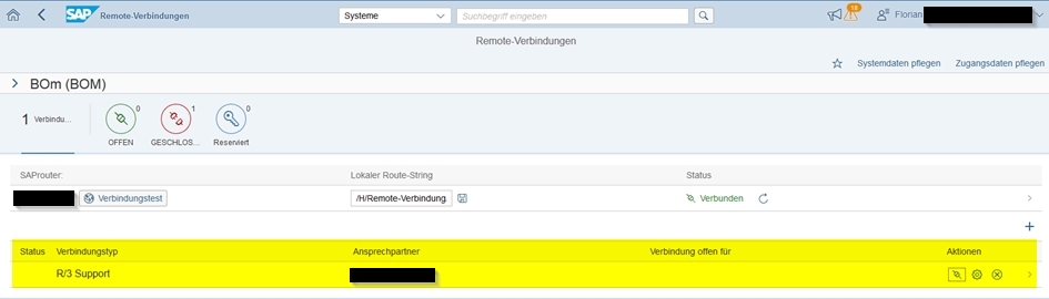 Screenshot für das SAP Tutorial mit einer Übersicht