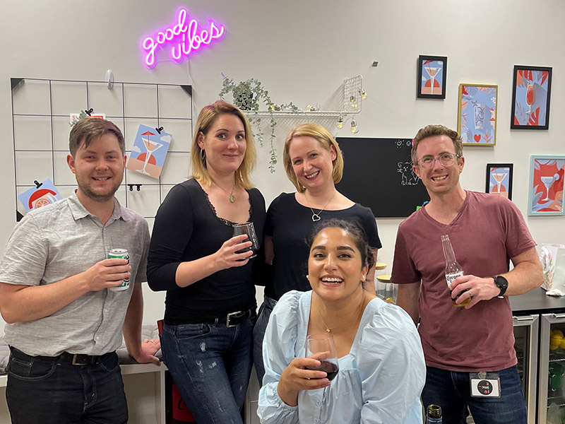 imc move colleagues after office remake in austraila