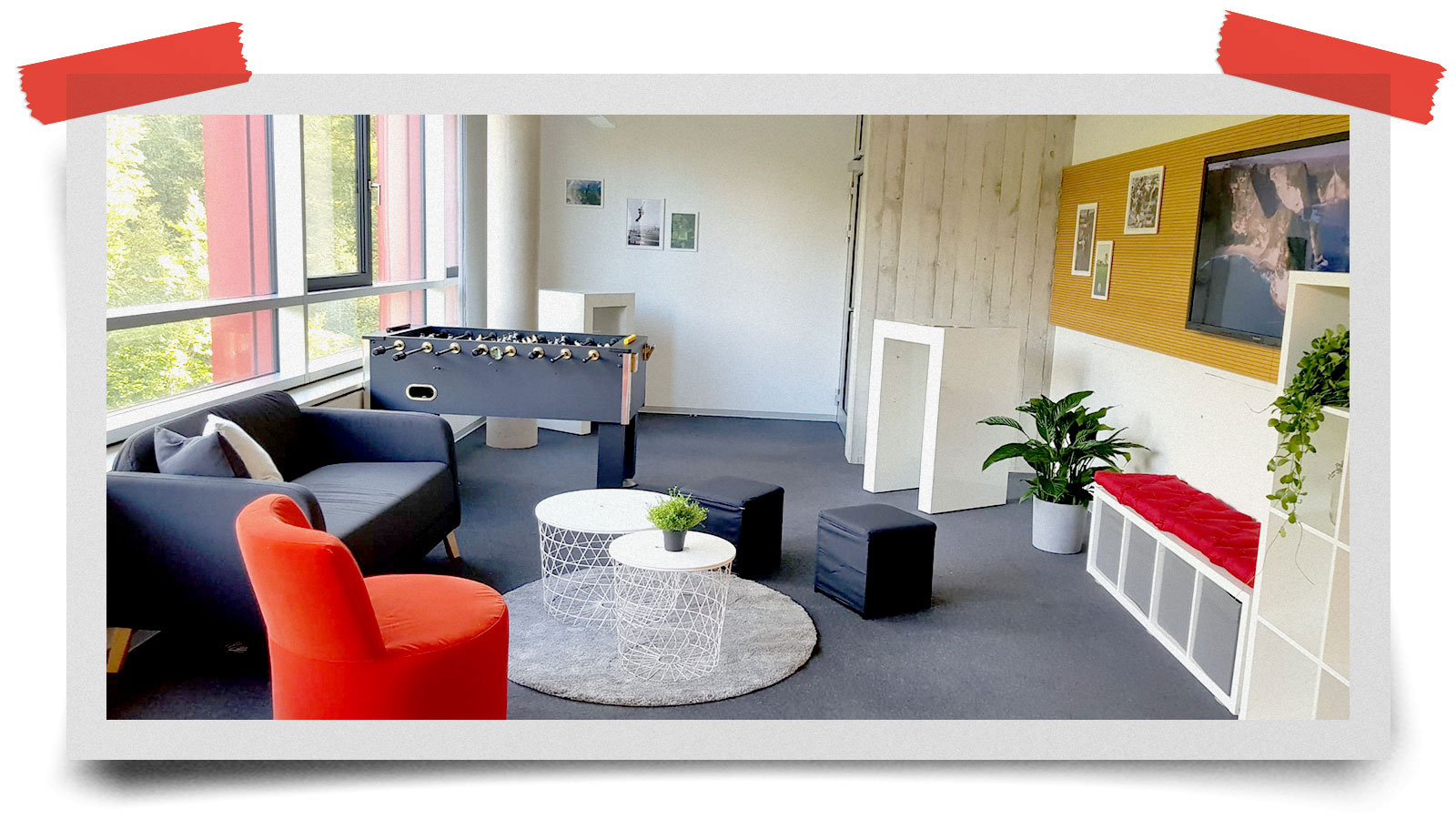 Open space at imc Saarbrücken